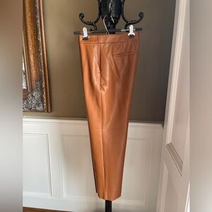 J. CREW Vegan Leather Kate Pants 10